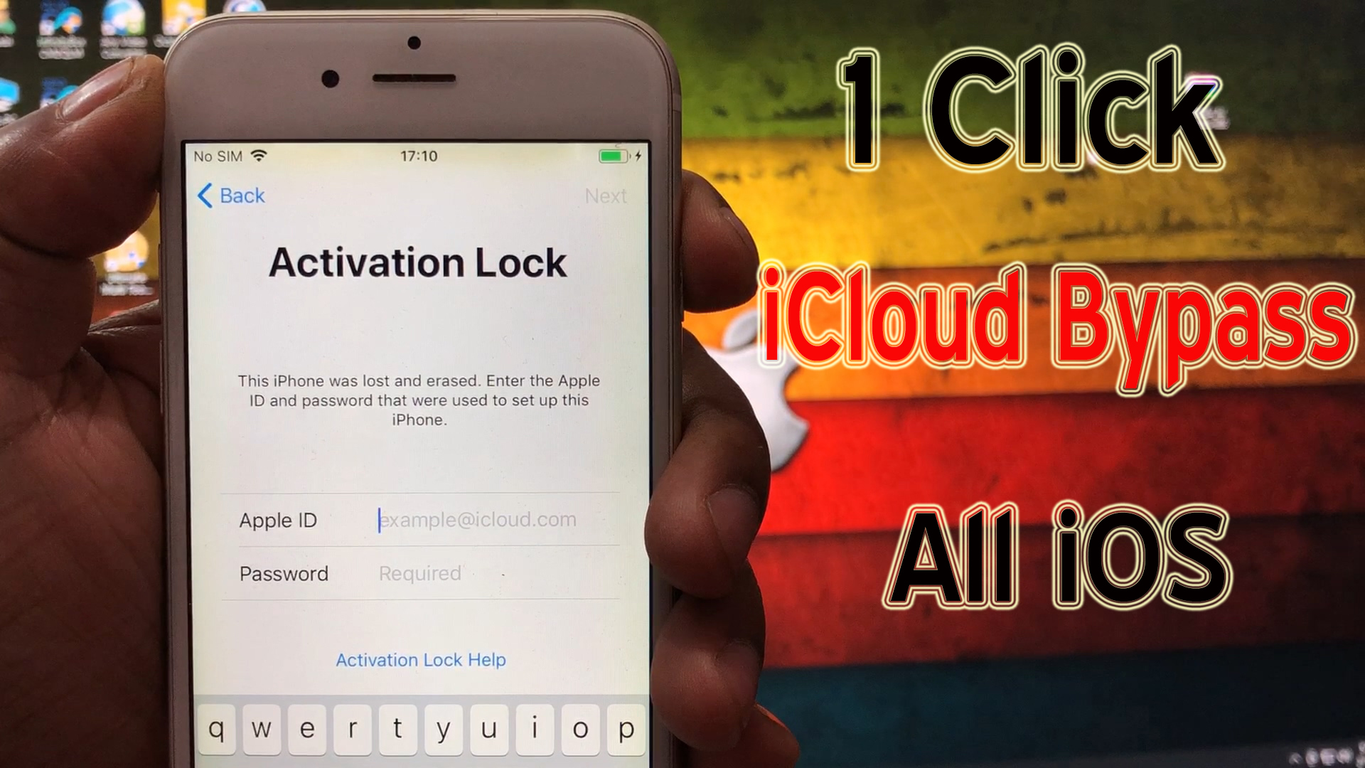 Relock приложение. Fix Notification ICLOUD Bypass.